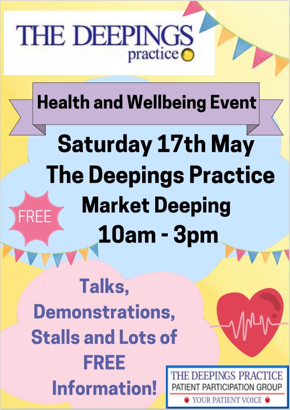 Health and Well-being Event in Market Deeping